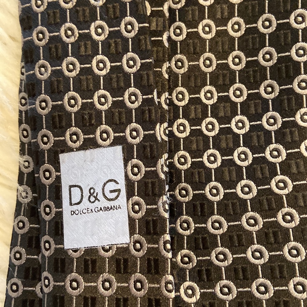 DOLCE GABANA MAN TIE EXCELLENT CONDITION SEE ALL PHOTOS - Picture 8 of 12